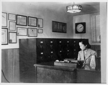 Secretary in Y. C. Hong's office