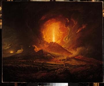 Vesuvius from Portici