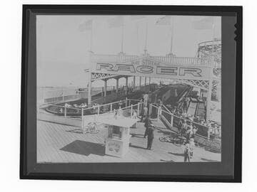 Looff Pleasure Pier Blue Streak Racer