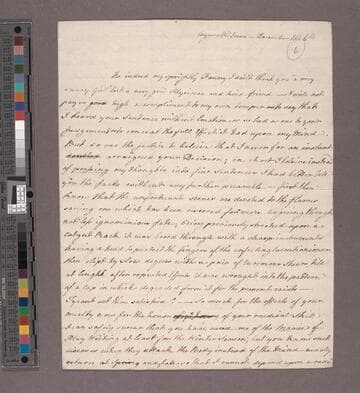 Edgeworth, Maria.  Letter to Frances Dorothea (Robinson) Hoare