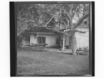 Unidentified house with hammock