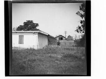 Wolfskill home at 4th and 5th and Alameda Streets, Los Angeles