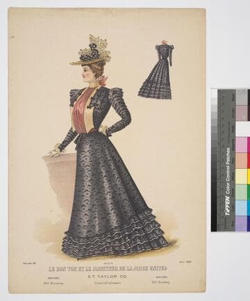 No. 524 Le bon ton et le moniteur de la mode united