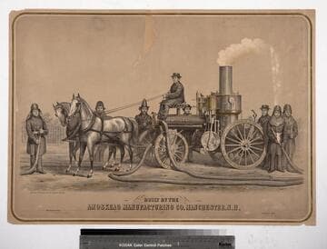 Built by the Amoskeag Manufacturing Co. Manchester, N.H