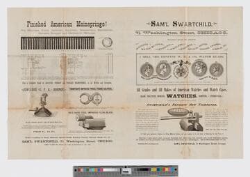 Sam'l Swartchild, 71 Washington Street, Chicago, wholesale dealer and importer