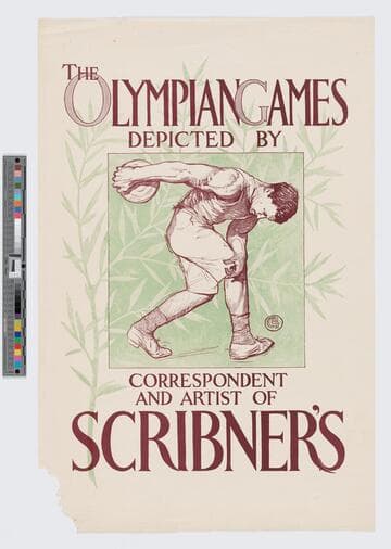 The Olympian games depicted by : correspondent and artist of Scribner's