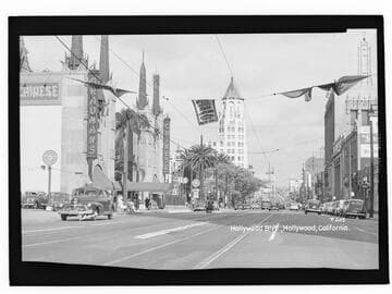Hollywood Blvd., Hollywood, California