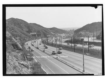 Cahuenga Pass, Gateway to Hollywood, California