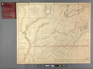 A New Map of the western parts of Virginia, Pennsylvania, Maryland and North Carolina