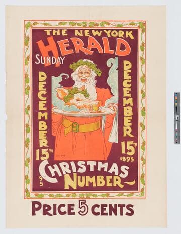 The New York Herald Sunday December 15th 1895 Christmas number