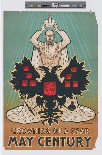 Crowning of a czar : May century