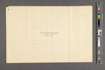 Copy of San Marino payroll, March 1919