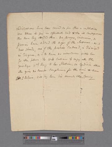 [Unknown author]. Letter to [unknown addressee]