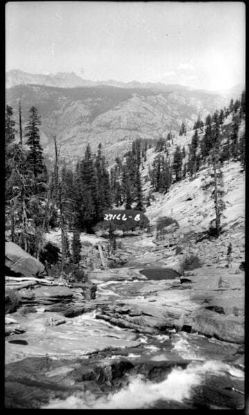 Big Creek, Fish Valley - Fish Creek Project - General vicinity of tunnel portals and diversion dam at Silver Creek