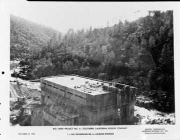 Big Creek Powerhouse #4 - Progress pictures (from Group 1)