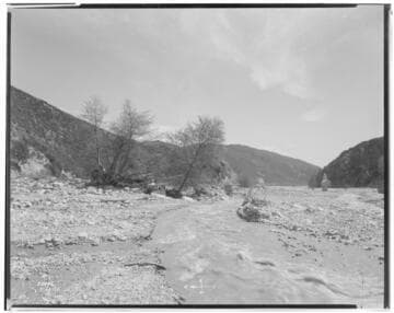 Lytle Creek Powerhouse - Storm Damage of March 2nd at Lytle Creek headworks