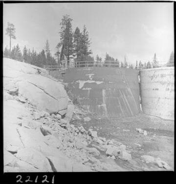 Big Creek, Florence Lake Dam