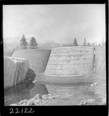 Big Creek, Florence Lake Dam