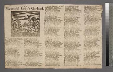 The mournful lady's garland
