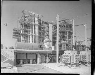 Unknown steam power-plant