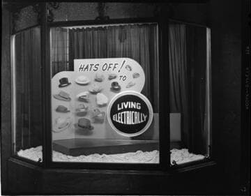 General Office display window