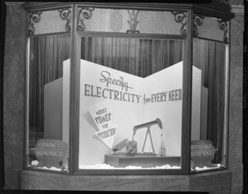 General Office display window