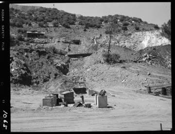 Big Creek - Mammoth Pool - Excavation of Anchor "F"