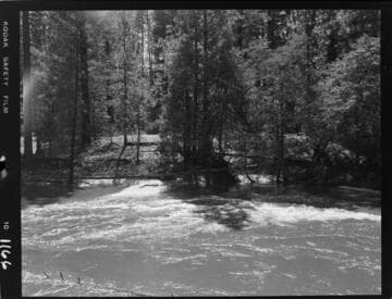 Big Creek - Mammoth Pool - Clearing for Chiquito Creek Bridge