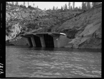 Big Creek - Mammoth Pool - Intake trash-rack