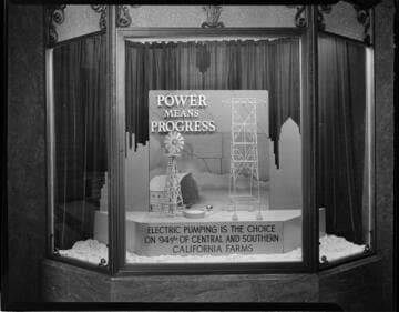 General Office display window