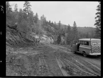 Big Creek - Mammoth Pool - Construction of Main Haul Road to Borrow area