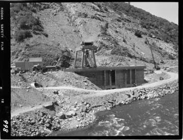Big Creek - Mammoth Pool - General view of powerhouse