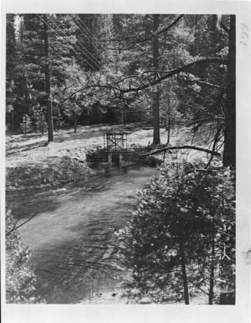 Big Creek - Mammoth Pool - Trailer court water supply pumps