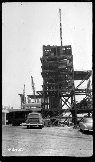 El Segundo Steam Station - Construction