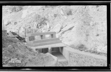 The Middle Fork headgates at Kaweah #3 Hydro Plant