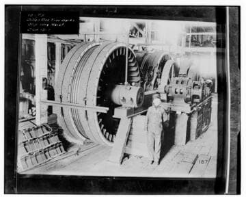 copy photo of Dillon Box Iron Works slip ring Hoist