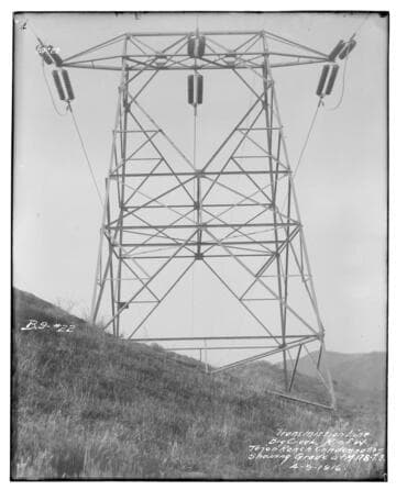 Big Creek Transmission Line right-of-way