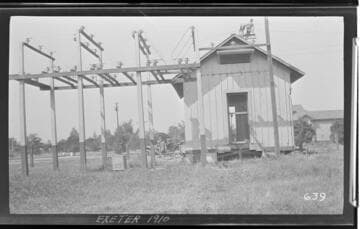 The exterior of the old Exeter Substation