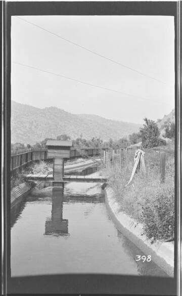 The tailrace at Tule Plant