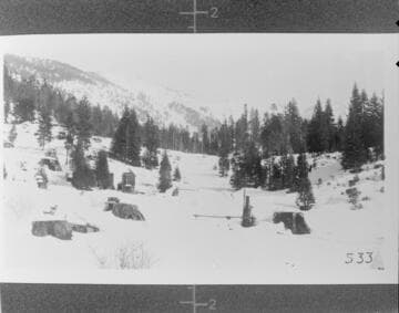Kaweah - Snow scene at Atwells Mill