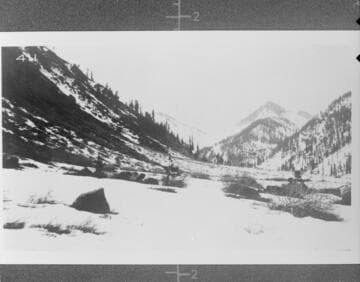 A view in the mountains