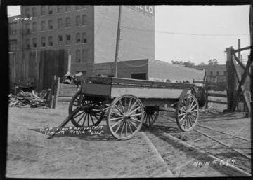 PL&P 1500#. Harvester Type Trailer