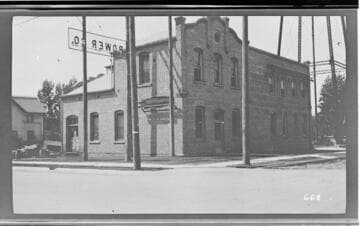 The exterior view of Porterville Substation