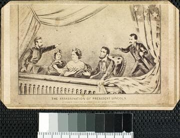 The Assassination of President Lincoln, at Ford's Theatre Washington, D.C., April 14, 1865