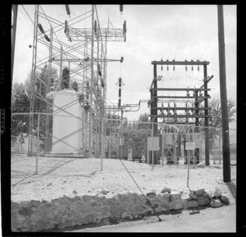 Bishop Creek Plant 6 substation