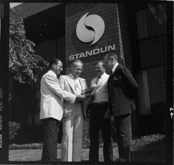 Conservation award presented to Standun