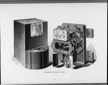 Original Shallenberger electric meter from Westinghouse Cagalogue 1888