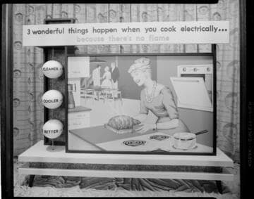 General Office display window