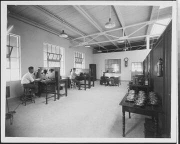 Meter test shop at Cal Electric