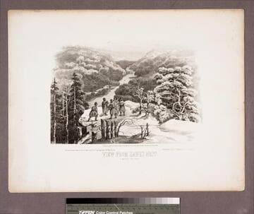 View From Hawk's Nest towards the east